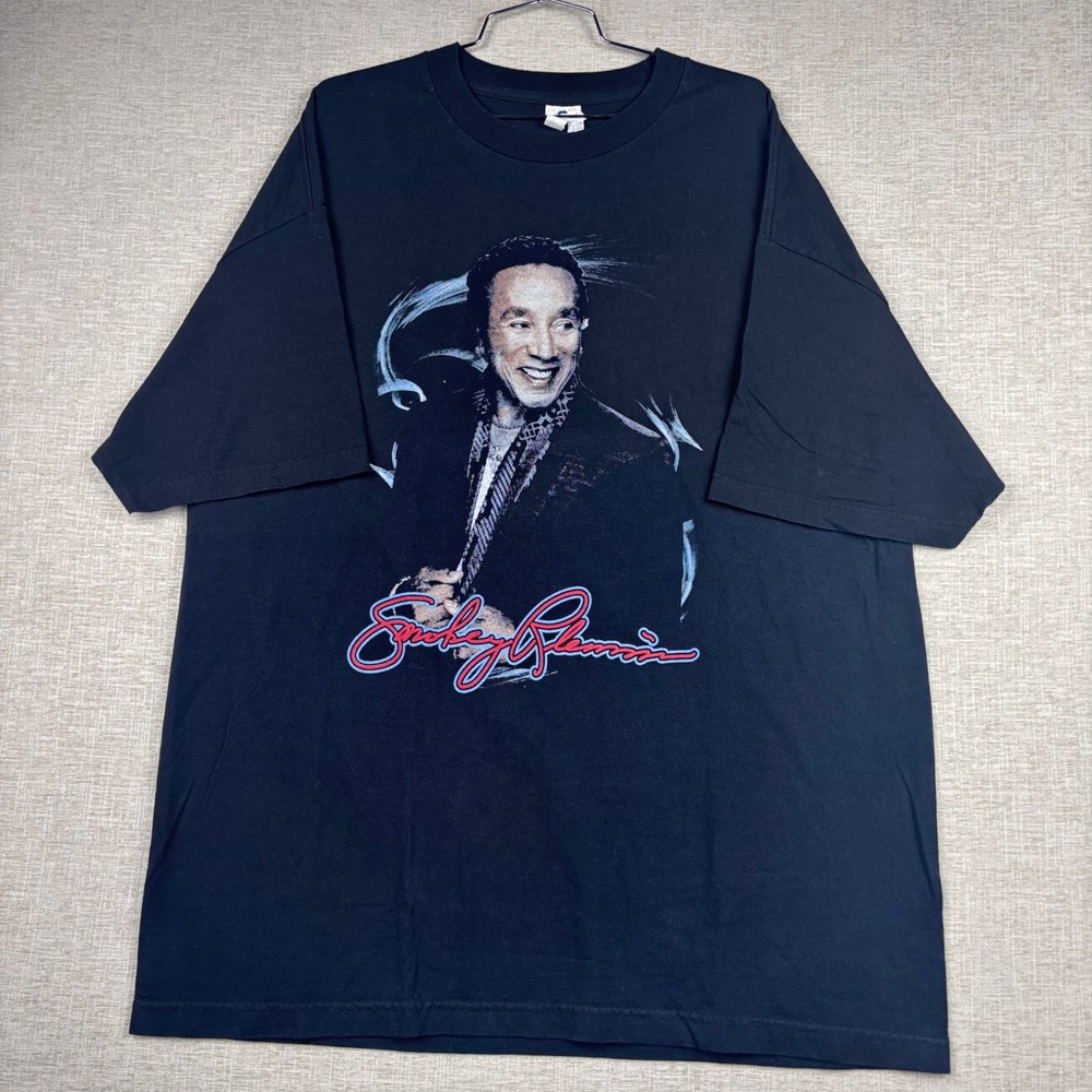 Smokey Robinson Motown 50th Anniversary Hollywood Bowl 2012 Concert T-Shirt 2XL